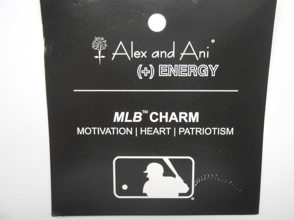 Alex and Ani "Major League Baseball" Sports Logo Expandable Wire Bangle Bracelet, 7.75"
