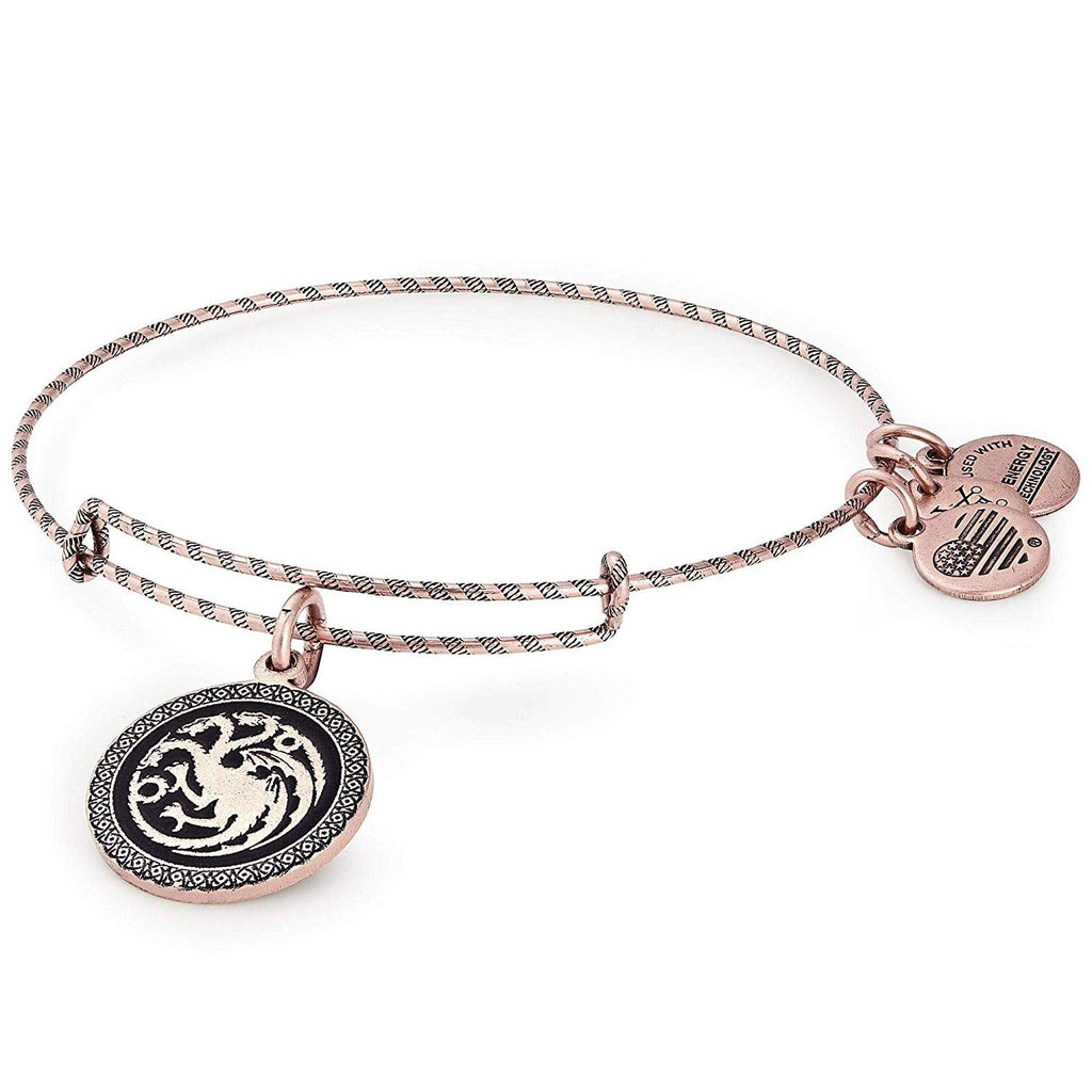 Alex and Ani GAME OF THRONES Fire and Blood Charm Bangle Bracelet