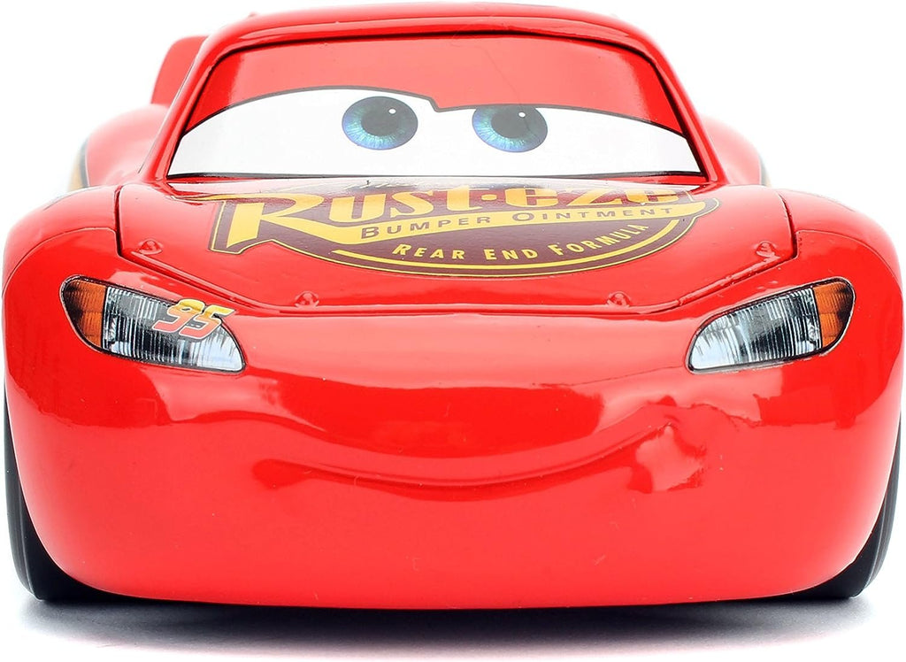 Jada Toys Disney Pixar Cars 3 Lightening McQueen Die-cast Car with Tire Rack (99751)