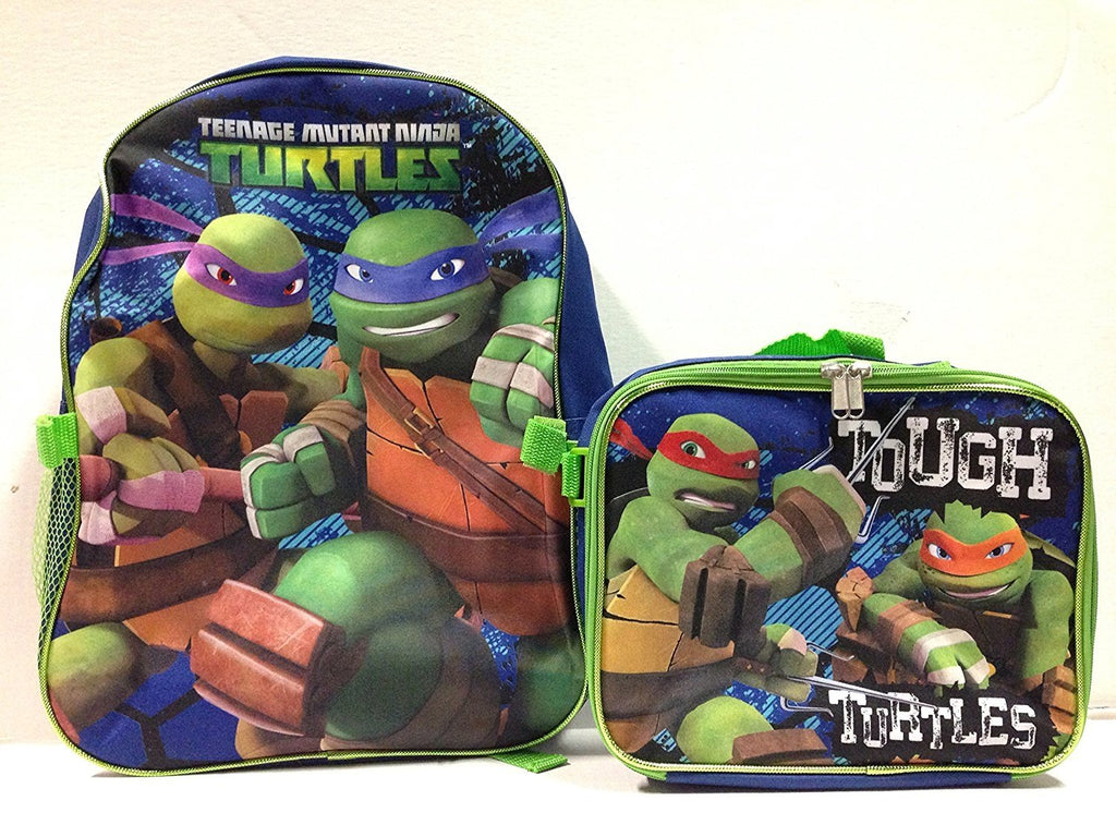 Nickelodeon Ninja Turtles Large Backpack with Lunch Bag Set-5010