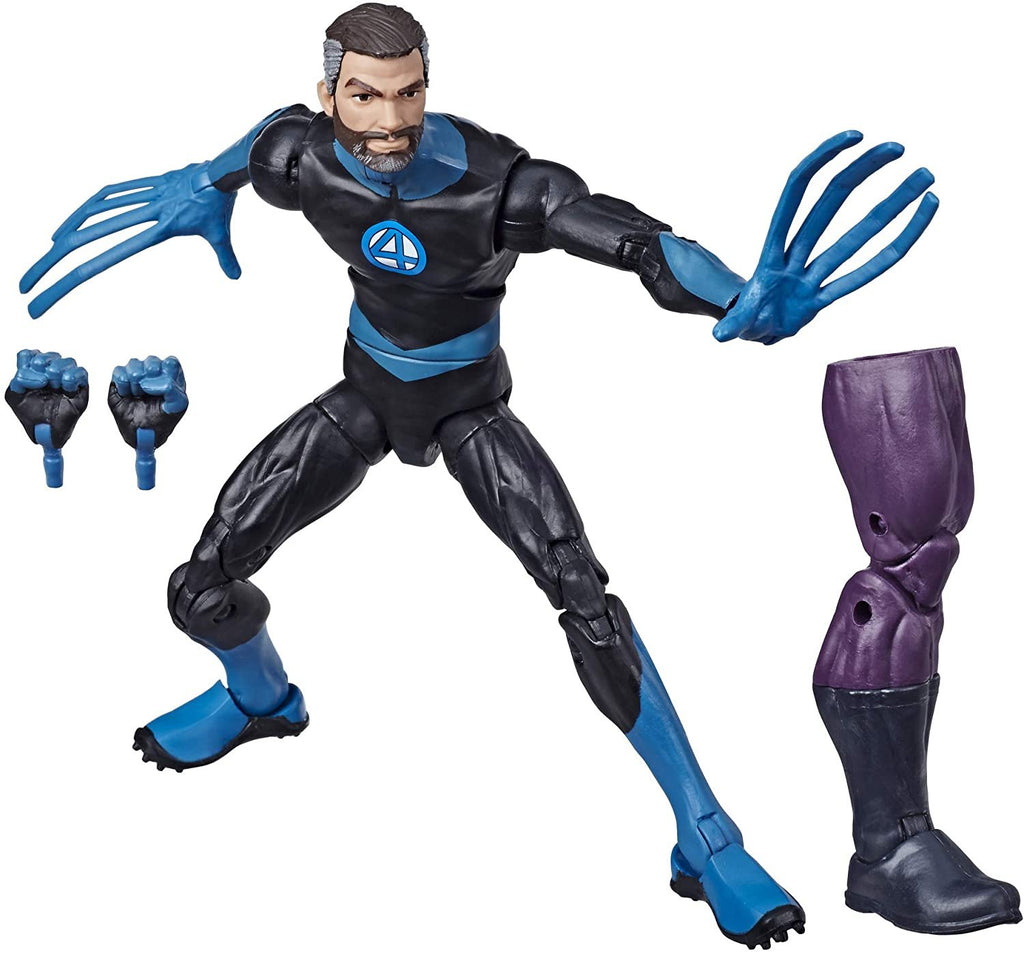 Hasbro Marvel Legends Series Fantastic Four 6" Collectible Action Figure Mr. Fantastic Toy, Premium Design & 2 Accessories, 1 Build-A-Figure Part