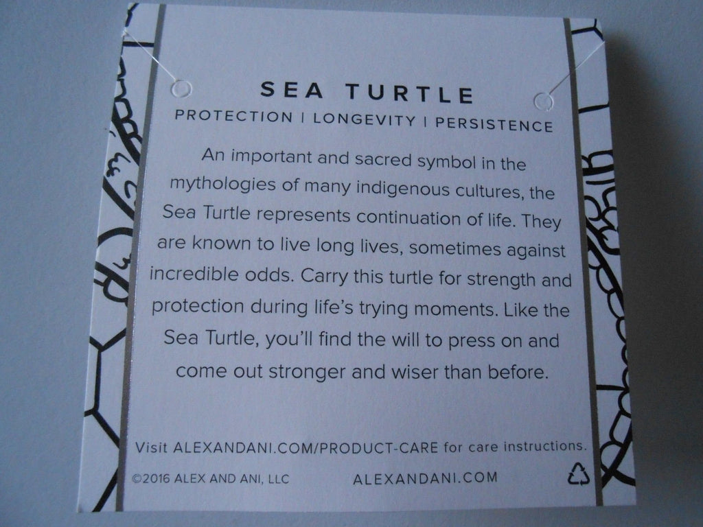 Alex and Ani Charity by Design Turtle Rafaelian Bangle Bracelet