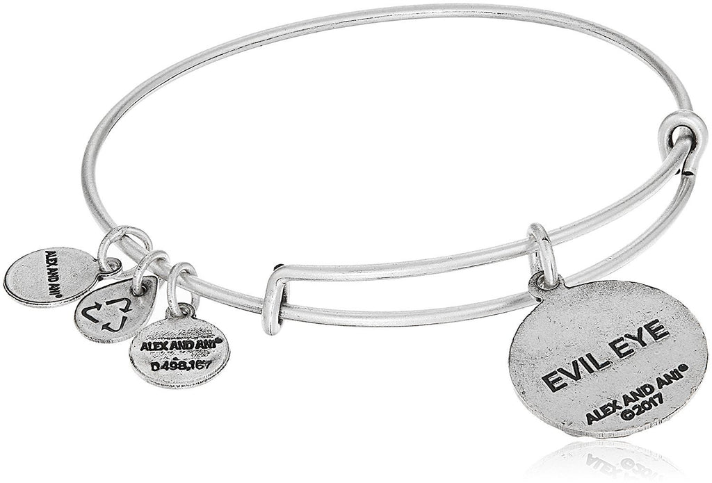 Alex and ANI Evil Eye Bangle Bracelet Expandable