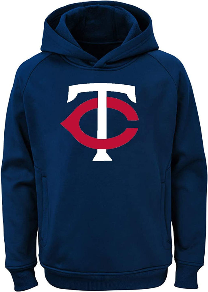 Outerstuff MLB Youth 8-20 Team Color Polyester Performance Primary Logo Pullover Sweatshirt Hoodie