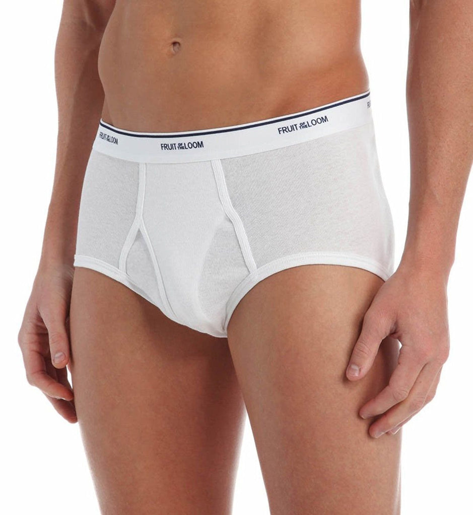 Fruit of the Loom Men's White Briefs 8-pack Sizes S-3XL