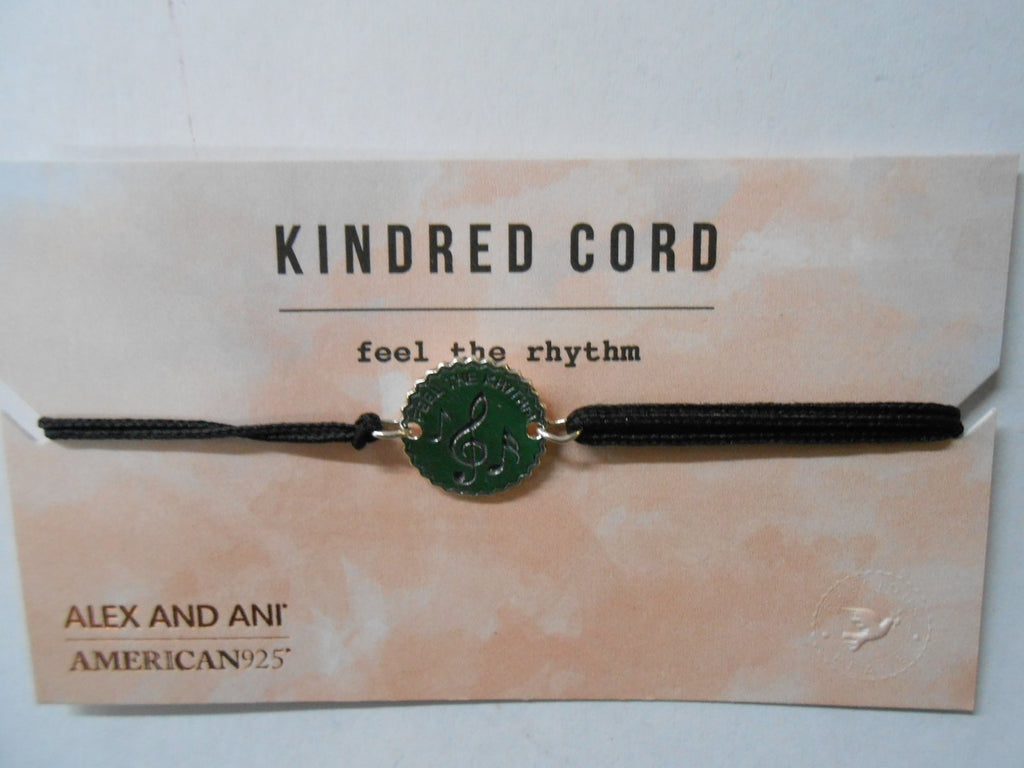 Alex and Ani Kindred Cord, Feel the Rhythm Sterling Silver Bangle Bracelet