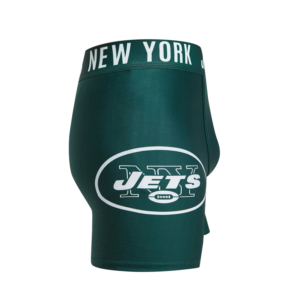 New York Jets Mens Boxer Briefs NFL Performance Active Underwear M-2X