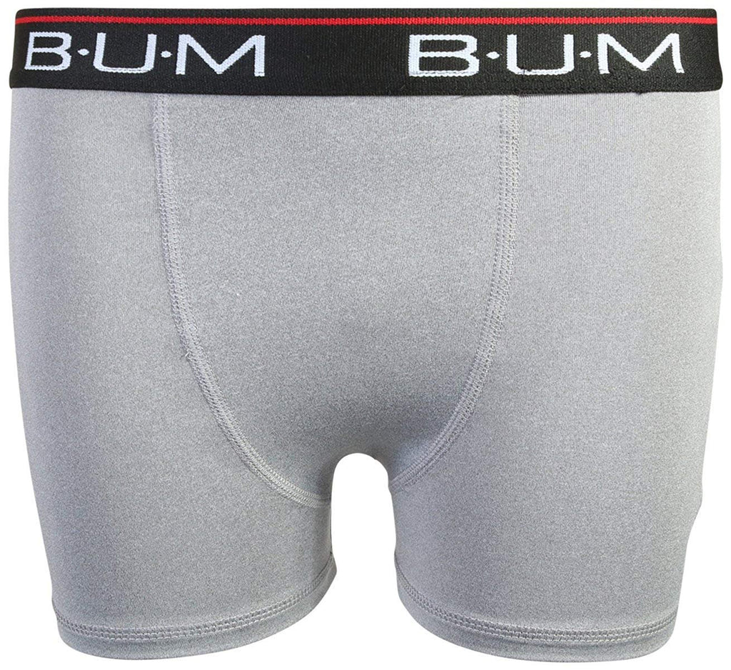 B.U.M. Equipment Boysâ€™ Performance Dri-Fit Compression Boxer Briefs (6 Pack)