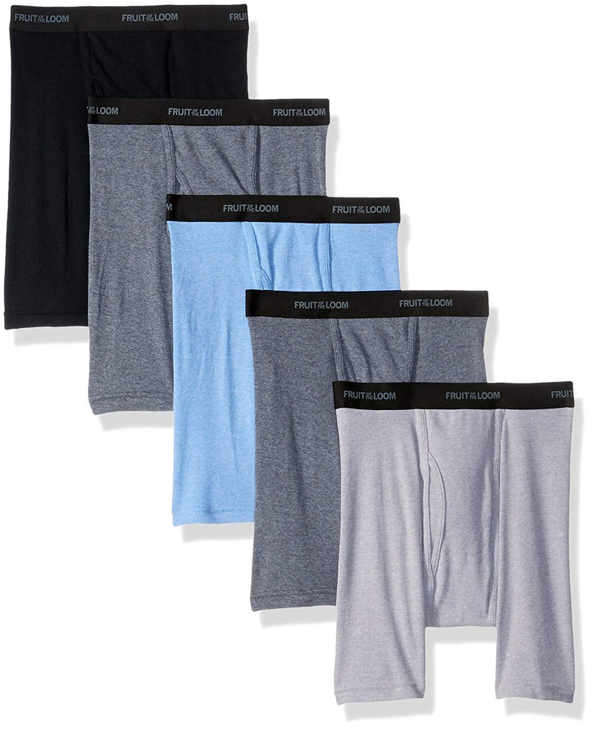 Fruit of the Loom Men's 5pk Beyond Soft Boxer Brief