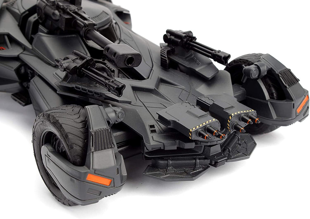 Jada Metal Justice League Batmobile, Pack of 1, Black
