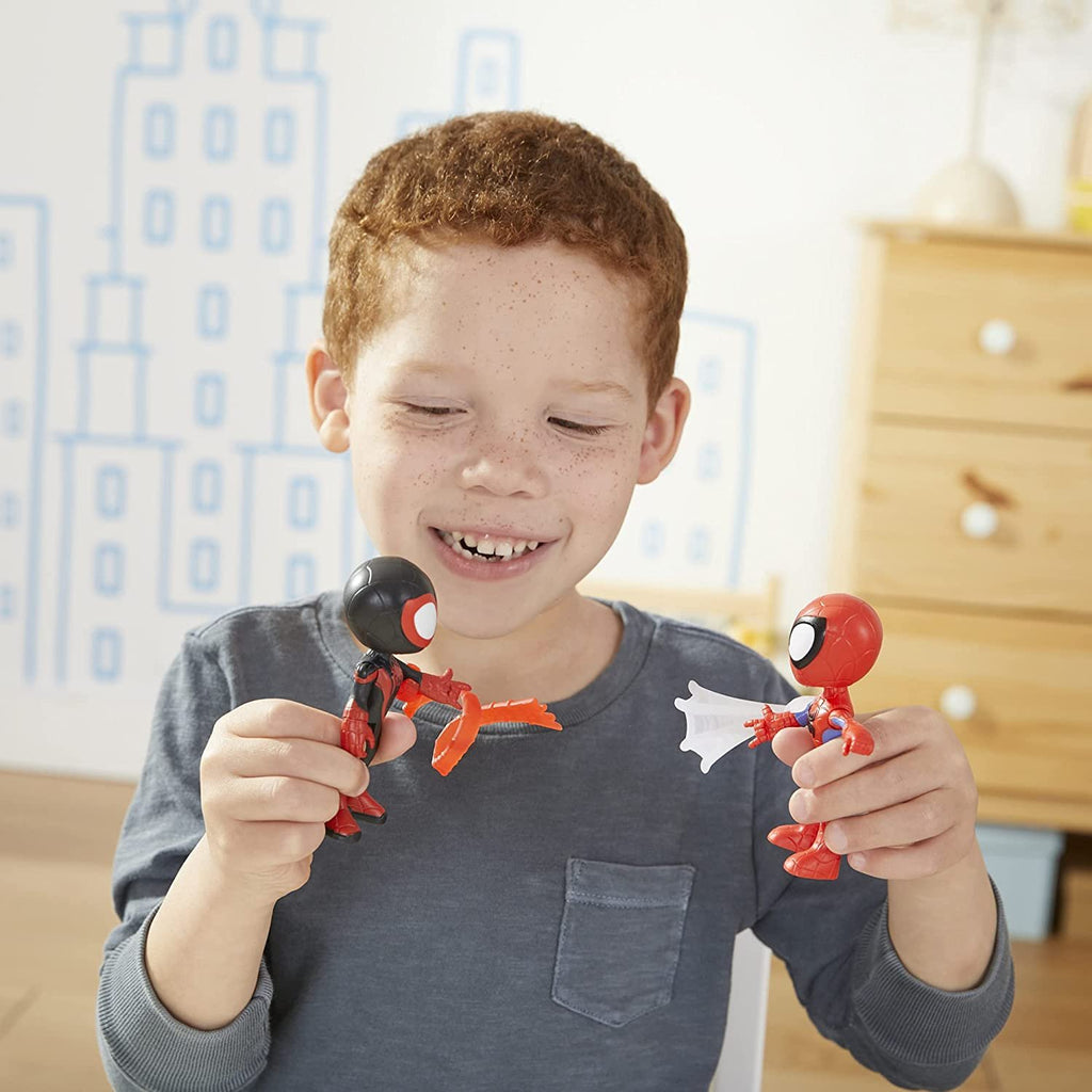 Spidey and His Amazing Friends Marvel Spidey Hero Figure, 4-Inch Scale Action Figure, Includes 1 Accessory, for Kids Ages 3 and Up