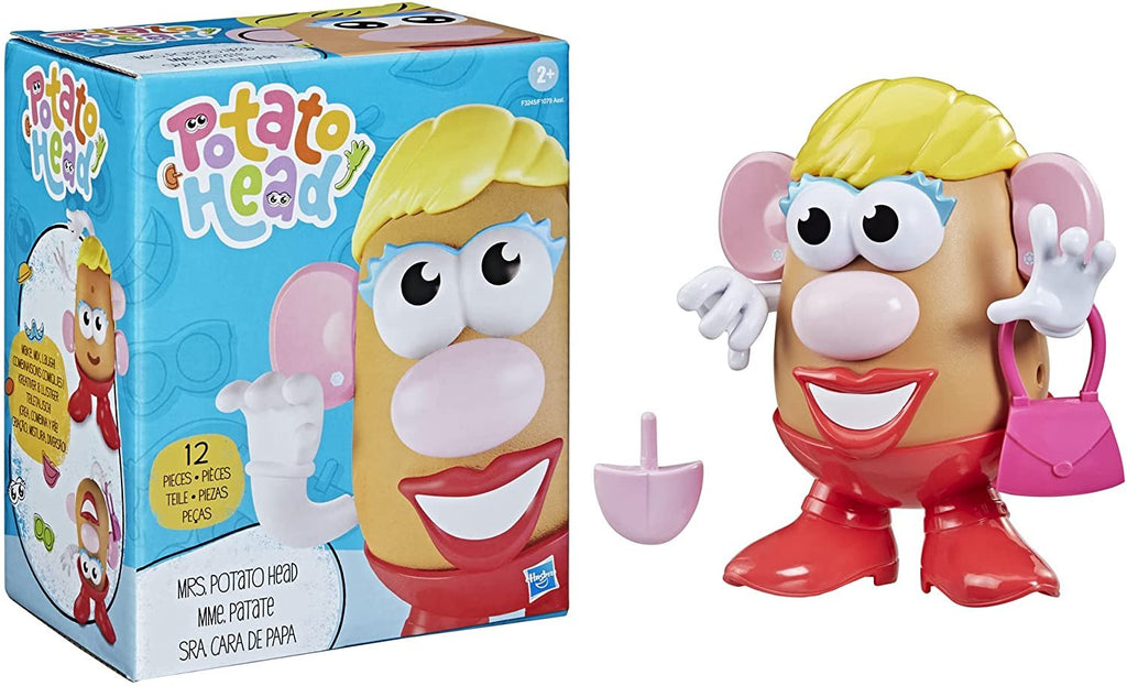 Potato Head Mrs. Potato Head Classic Toy For Kids Ages 2 and Up, Includes 12 Parts and Pieces to Create Funny Faces