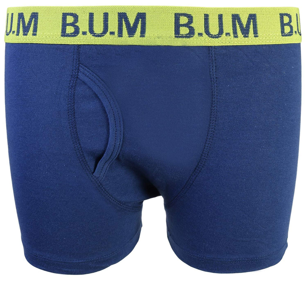 B.U.M. Equipment Boys 10 Pack Solid Boxer Briefs Underwear