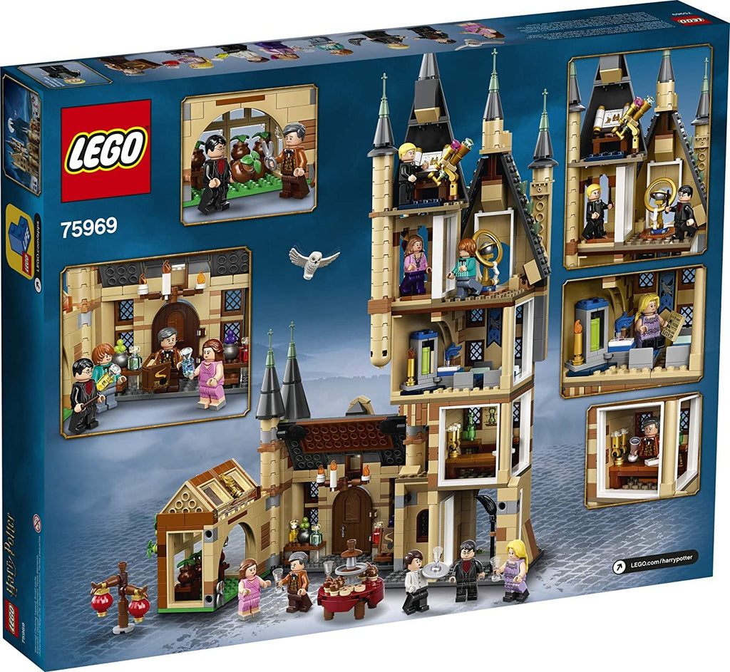 LEGO Harry Potter Hogwarts Astronomy Tower 75969; Great Gift for Kids Who Love Castles, Magical Action Minifigures and Harry Potter and The Half Blood Prince Toys (971 Pieces)