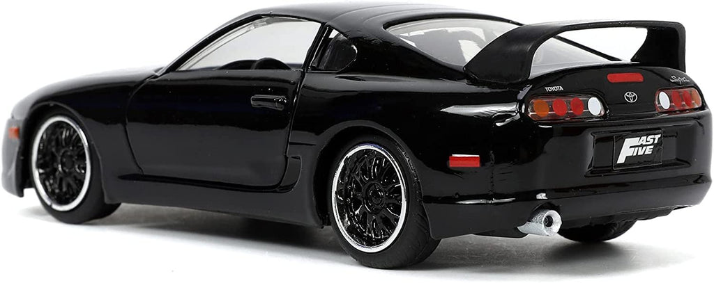 1995 Supra Black 1/32 Diecast Model Car by Jada 33381