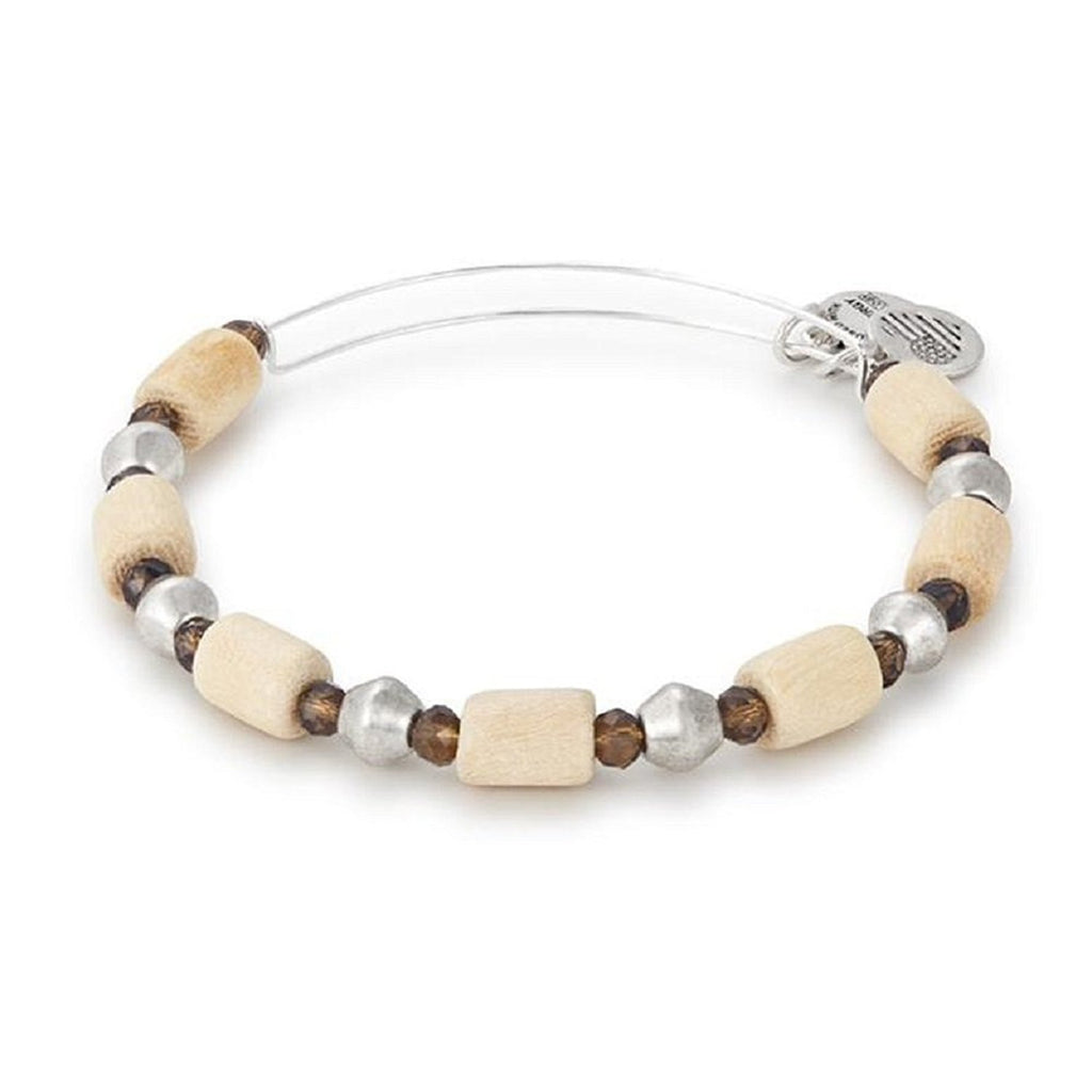 Alex And Ani Palm Wildberry Expandable Bangle Bracelet Rafaelian Silver