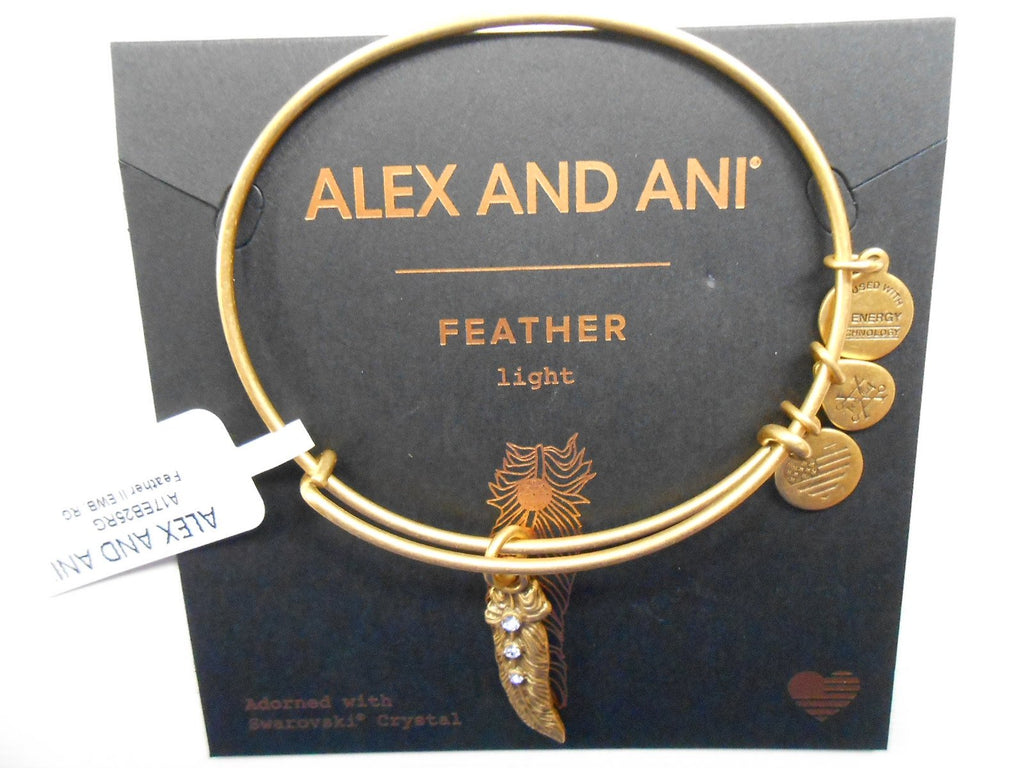 Alex and Ani Feather II Bangle Bracelet