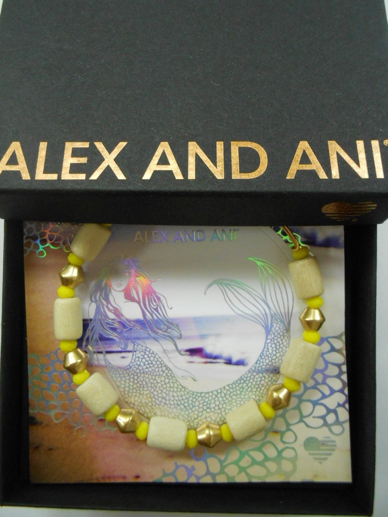 Alex And Ani Palm Mango Expandable Bangle Bracelet Rafaelian Gold