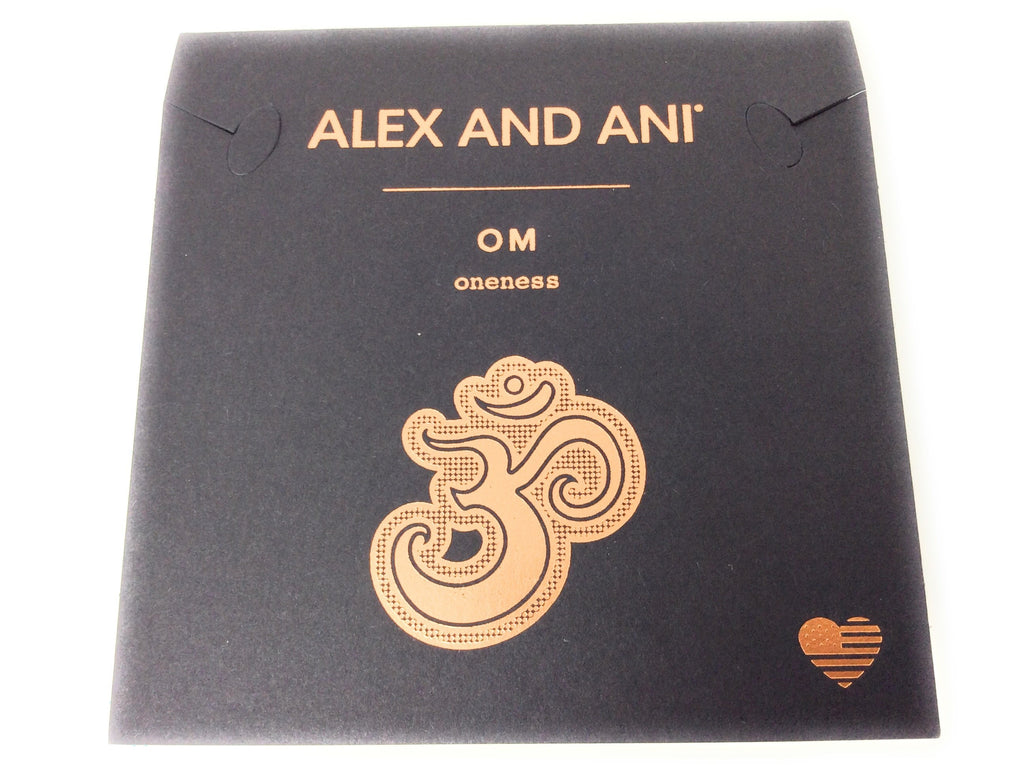 Alex and Ani Womens Om II Bangle