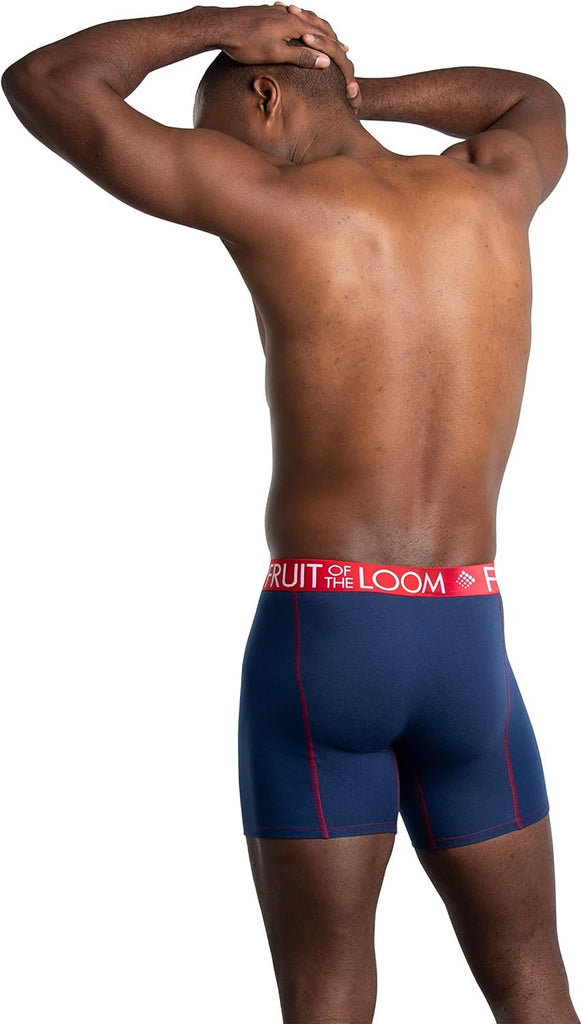 Fruit of the Loom Men's Performance Cooling Boxer Briefs