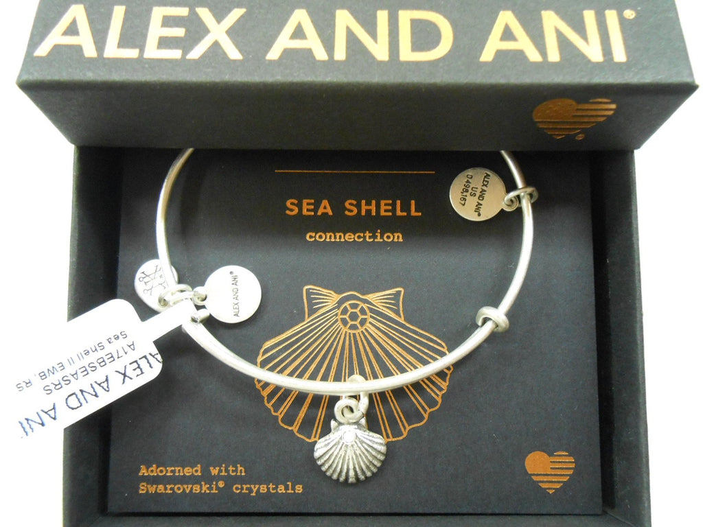 Alex and Ani Sea Shell II Bangle Bracelet