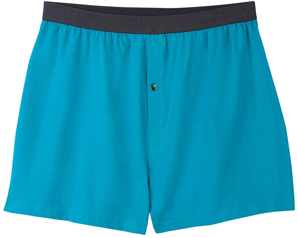 Fruit of the Loom Men's Tag-Free Boxer Shorts (Knit & Woven)