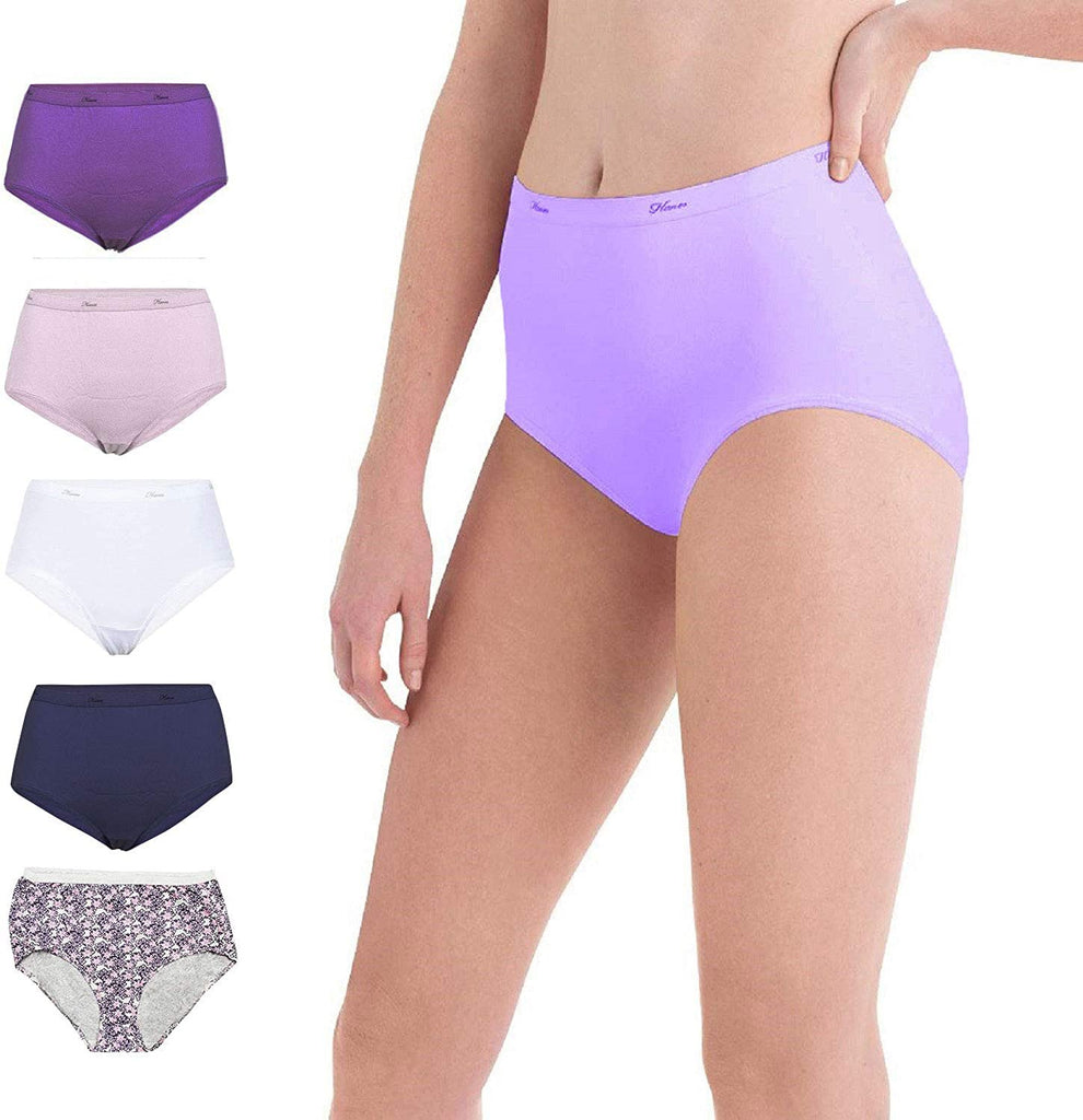 Hanes Ultimate Womens Cotton Comfort Ultra Soft Brief