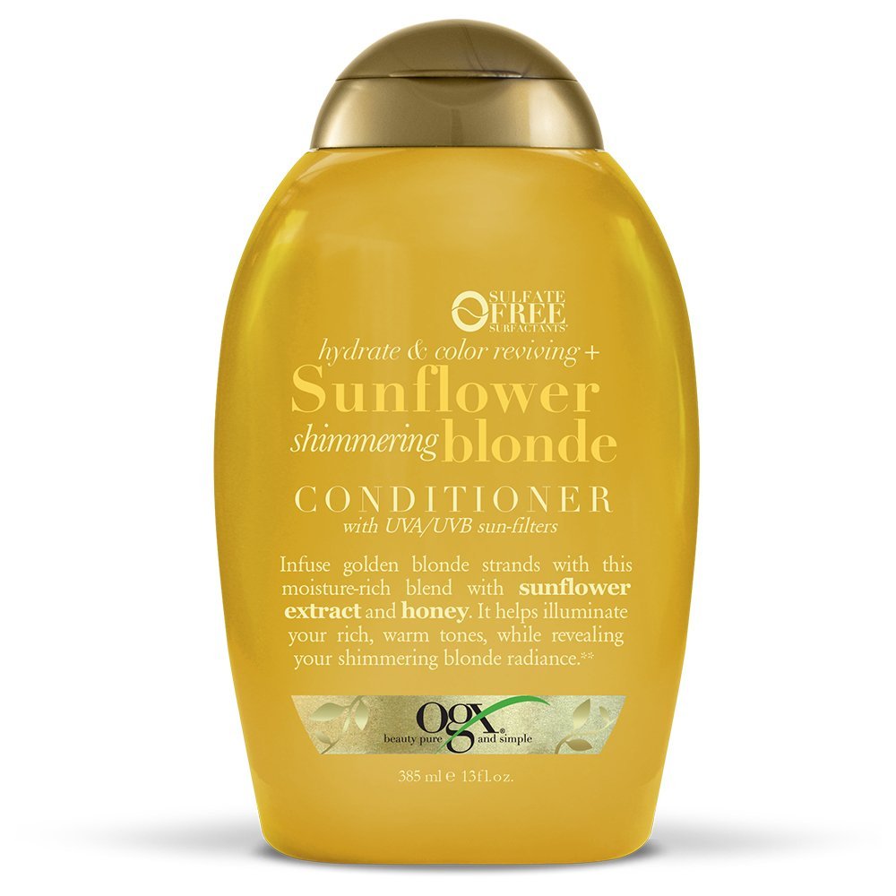 Ogx Shampoo, Sunflower Shimmering Blonde
