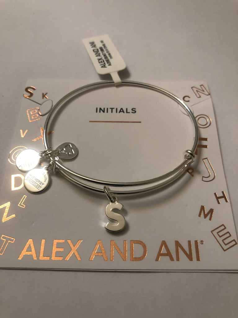 Alex and Ani Initial S III Bangle Bracelet