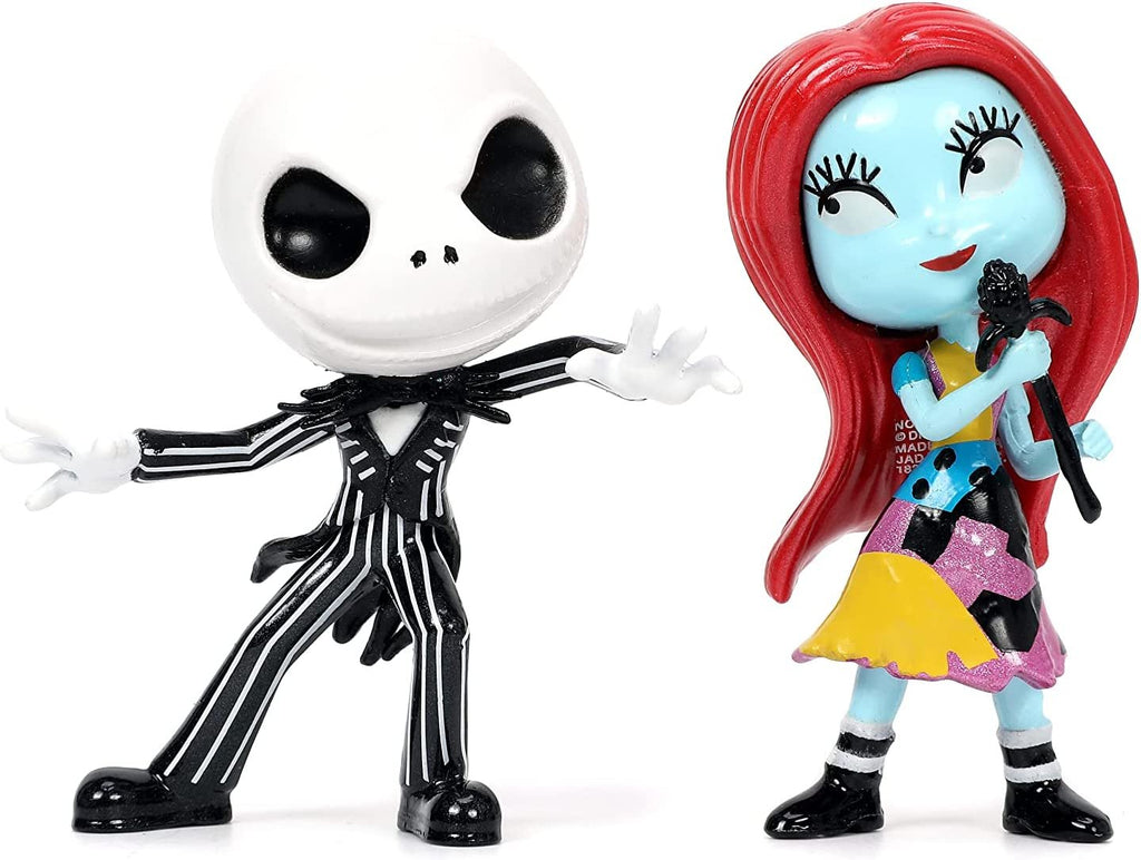 Jada Toys Disney 2.5" The Nightmare Before Christmas 4-Pack Die-cast Metal Figurine, Toys for Kids and Adults