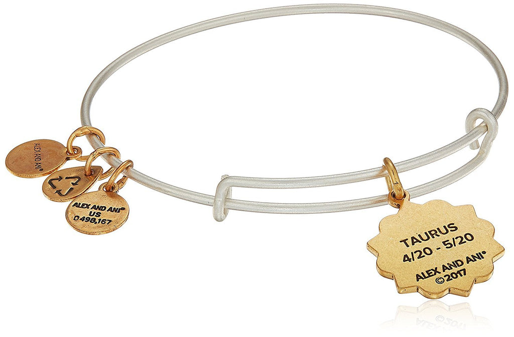 Alex and Ani Taurus Two Tone Bangle Bracelet NWTBC