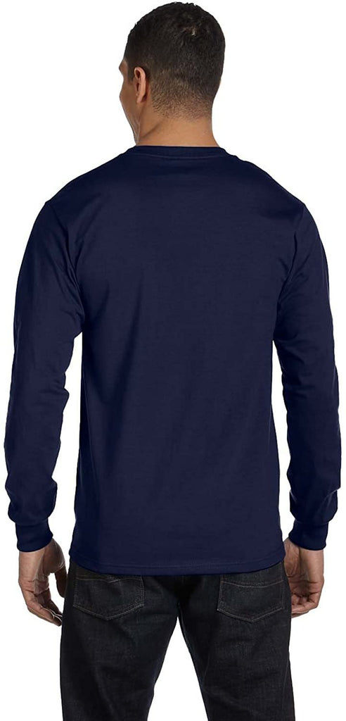 Hanes 5.2 oz. ComfortSoft Cotton Long-Sleeve T-Shirt (5286)