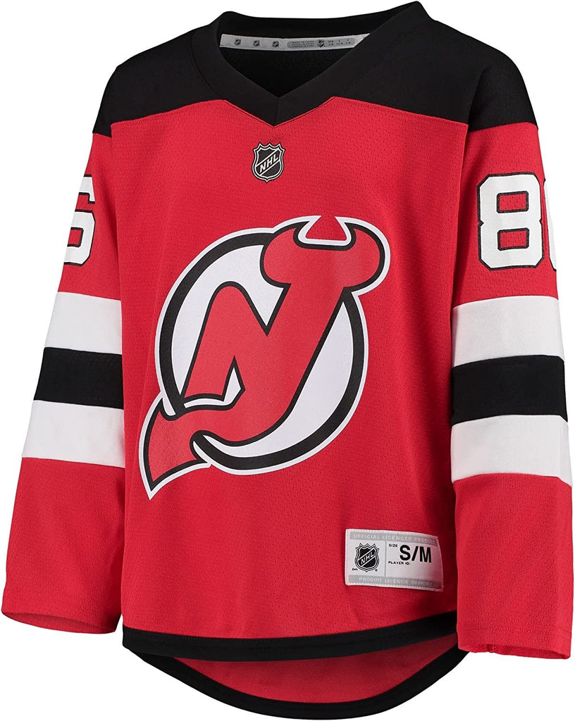 Jack Hughes New Jersey Devils #86 Red Youth 8-20 Replica Home Player Jersey