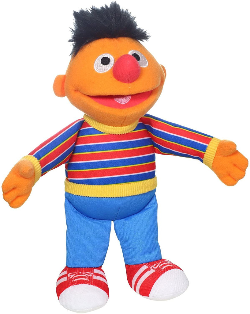 Sesame Street Mini Plush Ernie Doll: 10-inch Ernie Toy for Toddlers and Preschoolers, Toy for Kids 1 Year Olds and Up