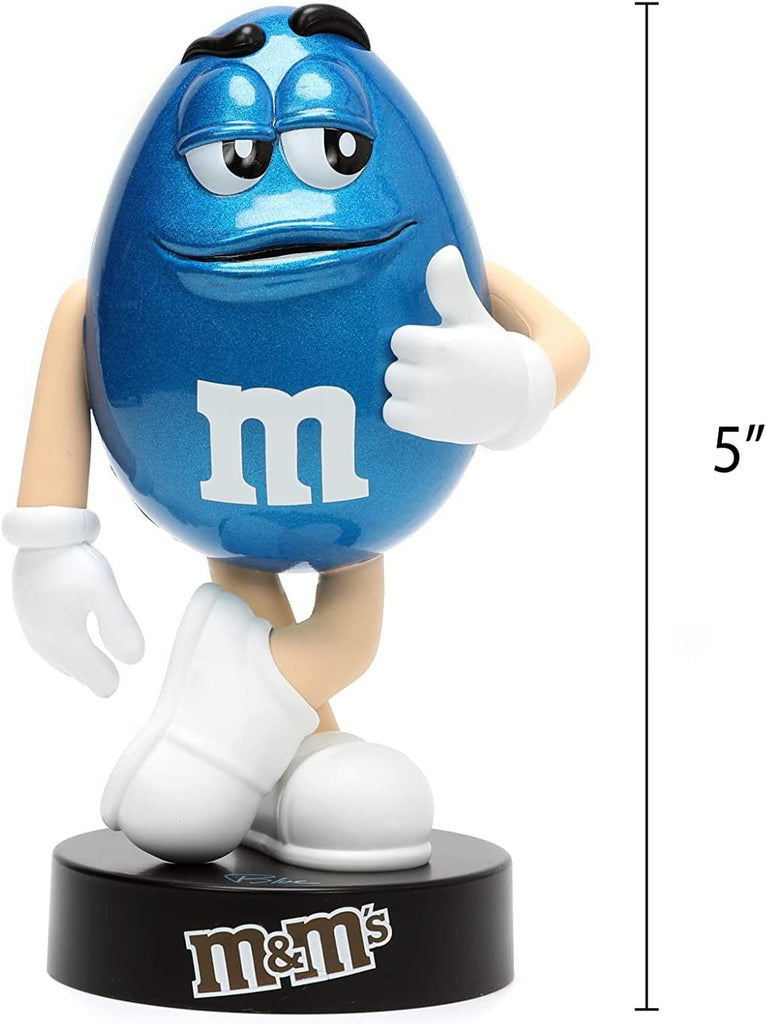 Jada Toys M&M's 4" Blue Die-cast Collectible Figure, Toys for Kids and Adults (33237)