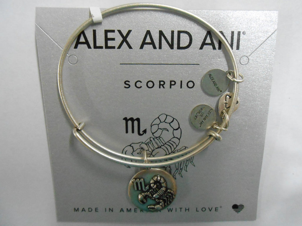 Alex and Ani Zodiac III Expandable Wire Bangle Bracelet