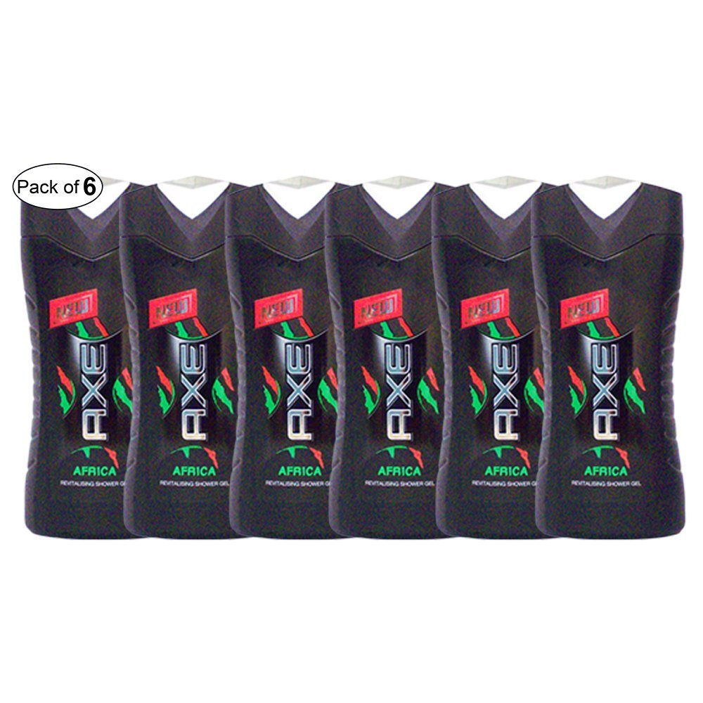 AXE Shower Gel- Africa (250ml) (Pack of 6)