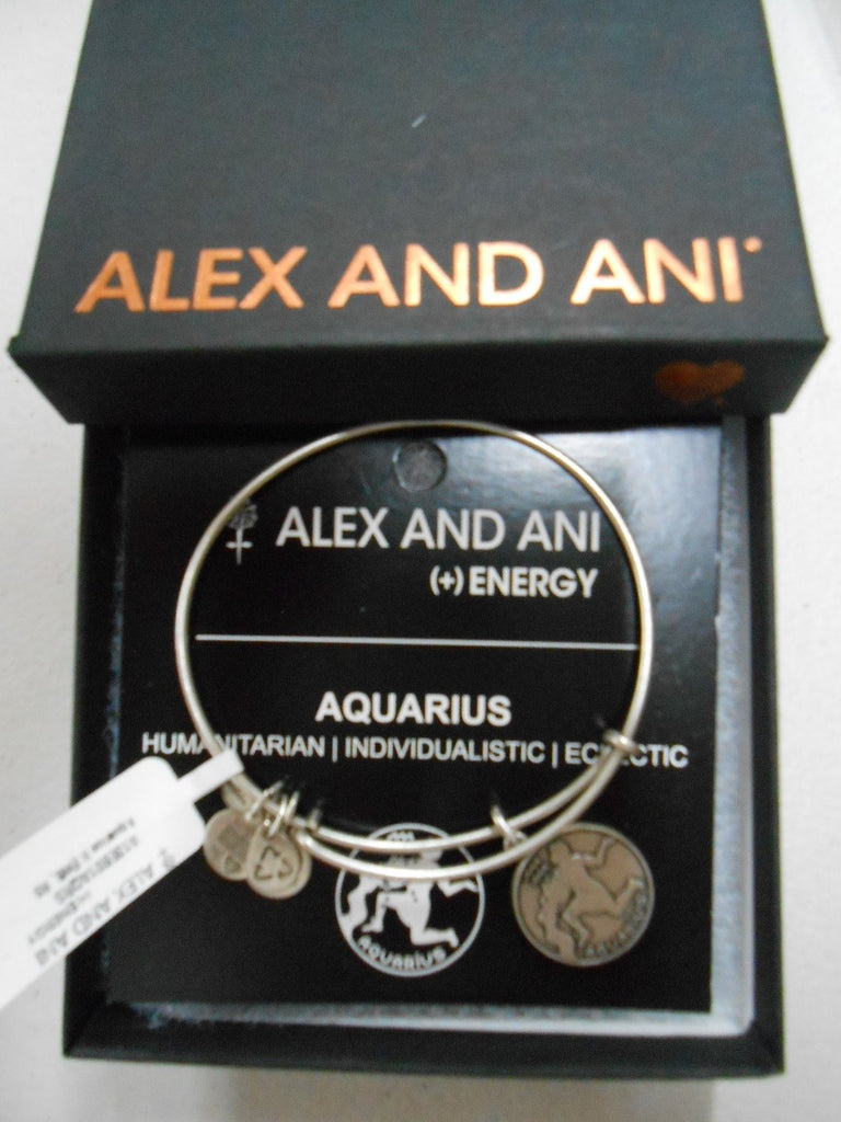 Alex and Ani Zodiac II Expandable Wire Bangle Bracelet