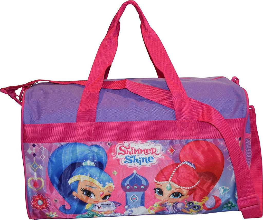 Nickelodeon Shimmer And Shine Girl's 18" Carry-On Duffel Bag