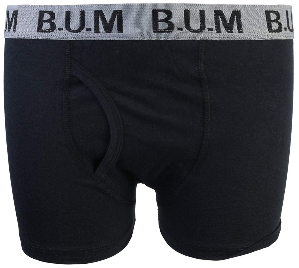 B.U.M. Equipment Boys 10 Pack Solid Boxer Briefs Underwear
