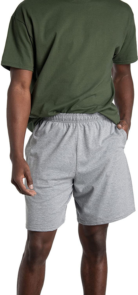 Fruit of the Loom Men's Eversoft Cotton Shorts with Pockets (S-4XL)