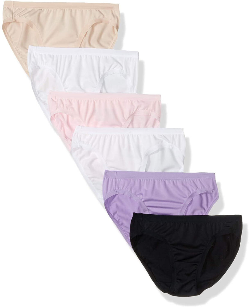 Fruit of the Loom Girls' Microfiber Underwear Multipack
