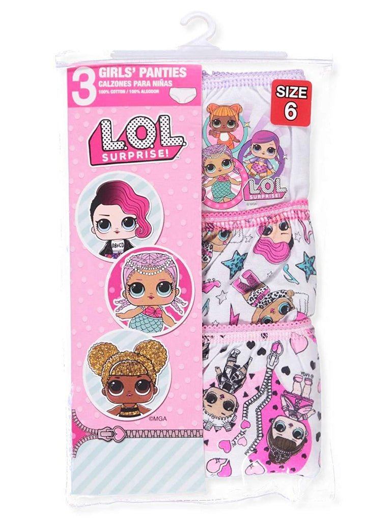 LOL Surprise 3 Pack Girl's Panties Underwear (8)