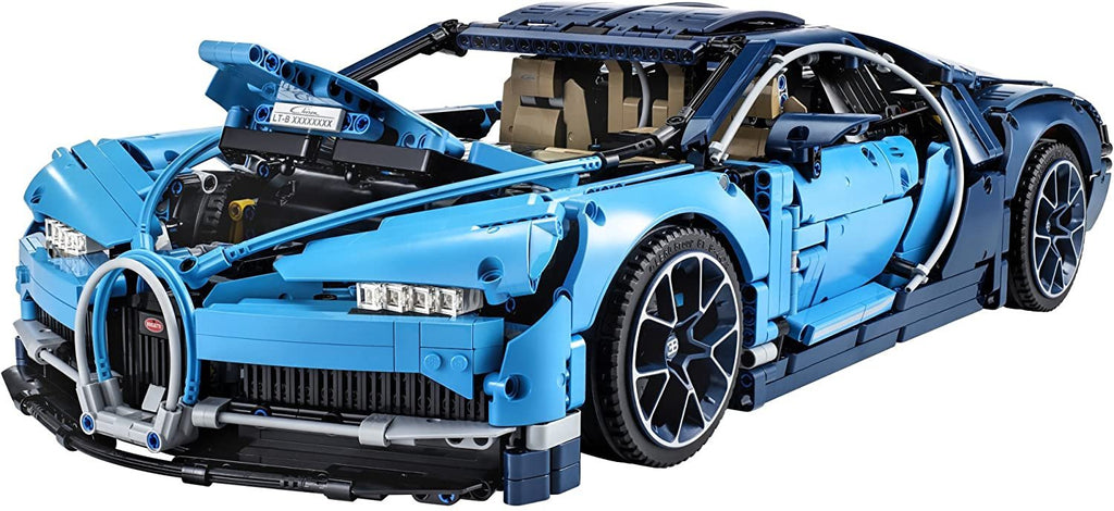 LEGO Technic Bugatti Chiron 42083 Race Car Building Kit and Engineering Toy, Adult Collectible Sports Car with Scale Model Engine (3599 Pieces)