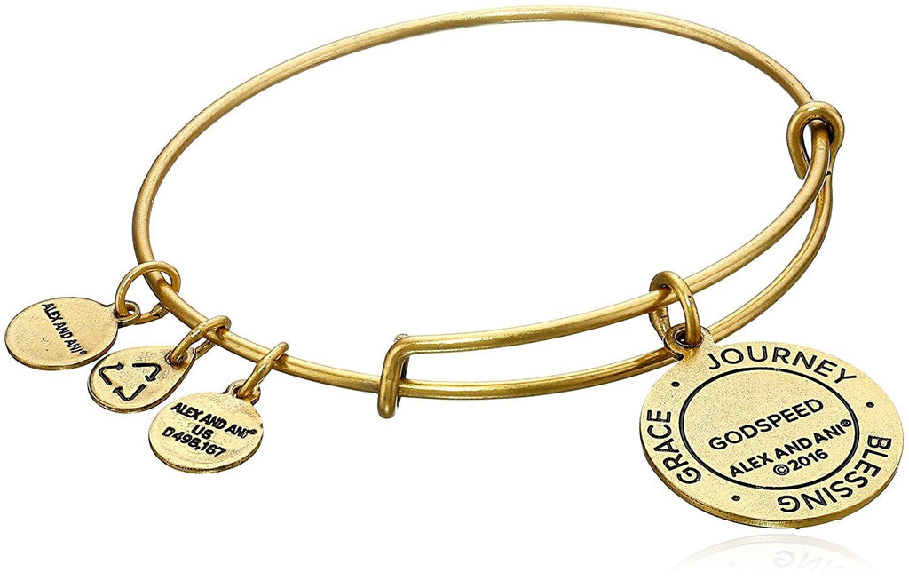 Alex and Ani Godspeed Expandable Rafaelian Bangle Bracelet