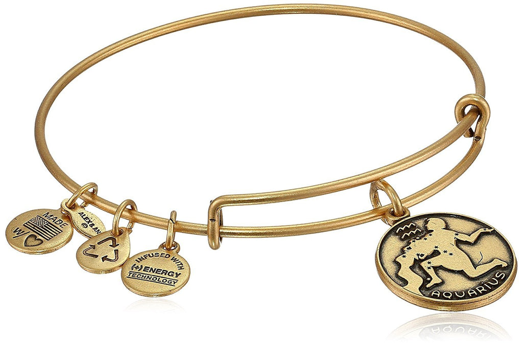 Alex and Ani Zodiac II Expandable Wire Bangle Bracelet