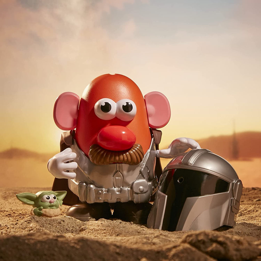 Mr Potato Head The Yamdalorian and The Tot, Potato Head Toy for Kids Ages 2 and Up, Star Wars-Inspired Toy, Includes 14 Parts and Pieces
