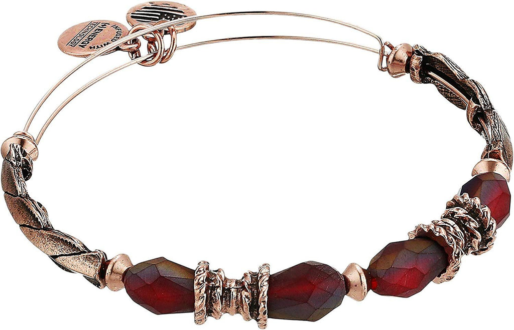 Alex and Ani Womens Journey Bangle Dark Orchid