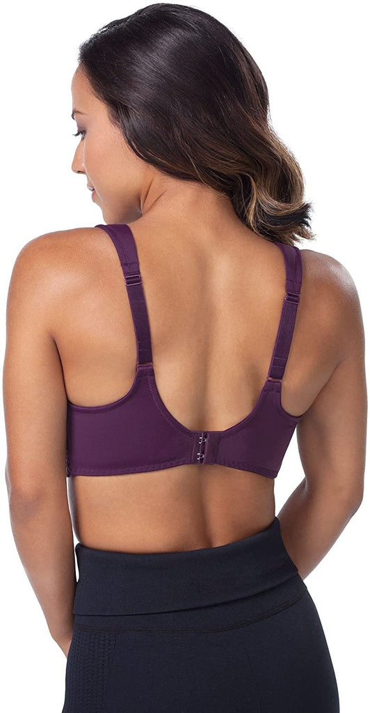 LEADING LADY Women's Scalloped Lace Underwire Bra Bra