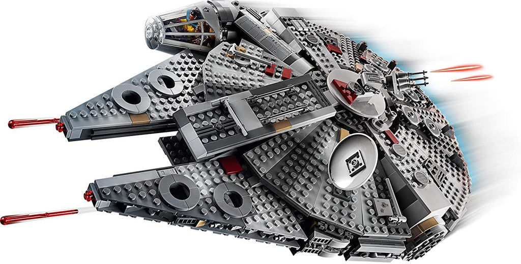 LEGO Star Wars: The Rise of Skywalker Millennium Falcon 75257 Starship Model Building Kit and Minifigures (1,351 Pieces)